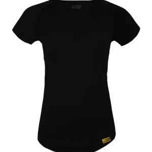 Camiseta WoodWool para mujer Burnham | Negra