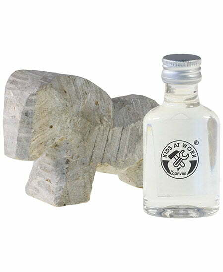 Aceite de pulido para piedra de jabón (esteatita) (30 ml) – Kids at work - Imagen 2